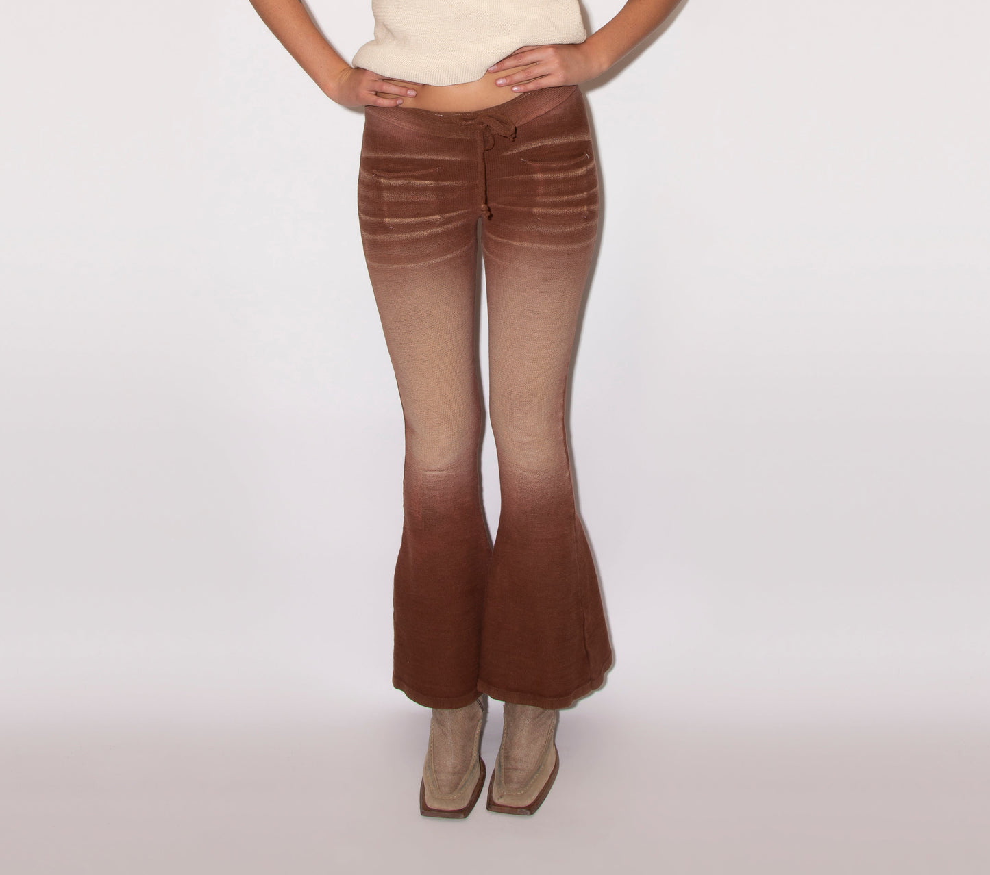 Ghost Pocket Flare Pants -- Desert Wash