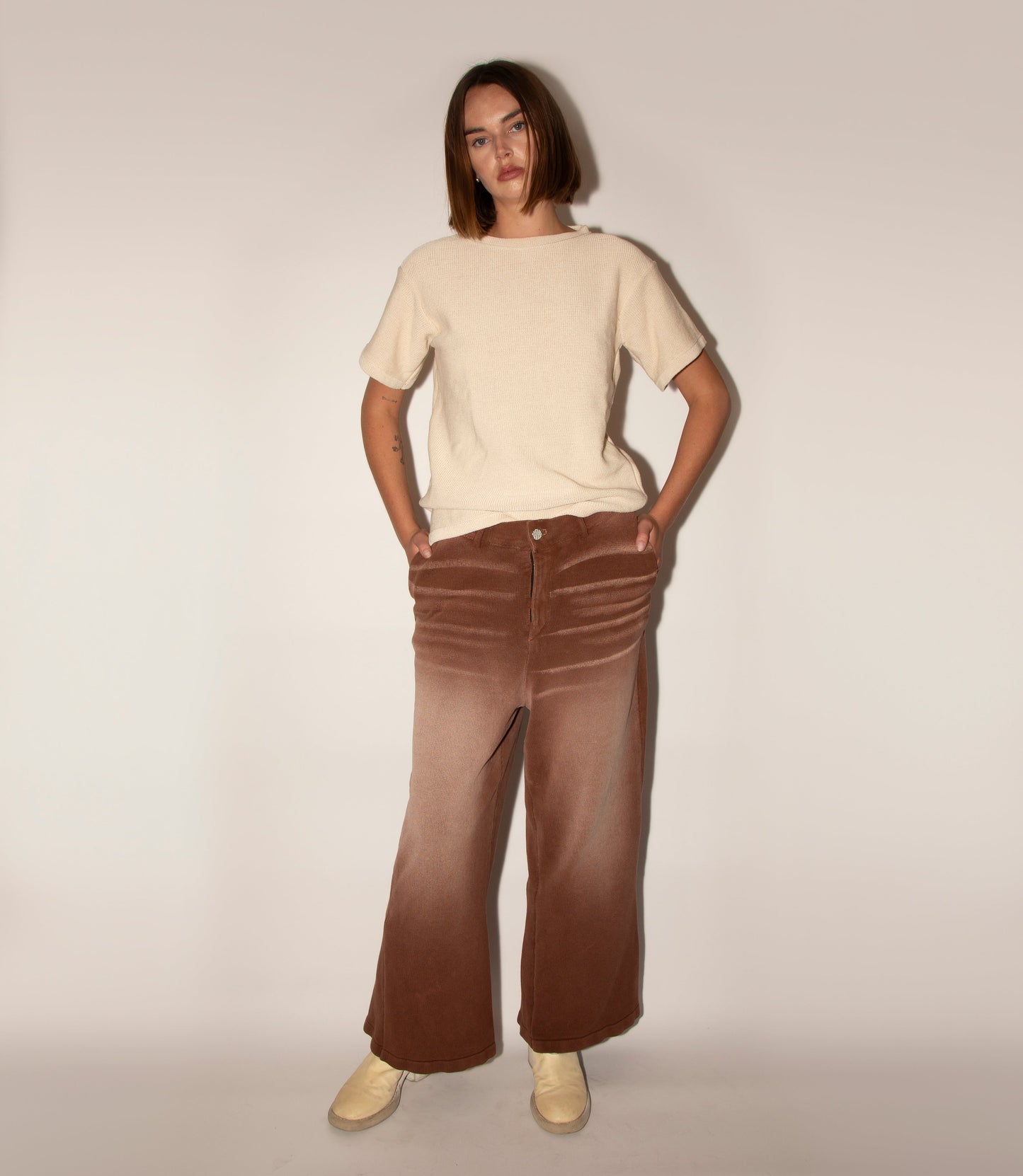 Swimmer Flare Pants -- Desert Wash