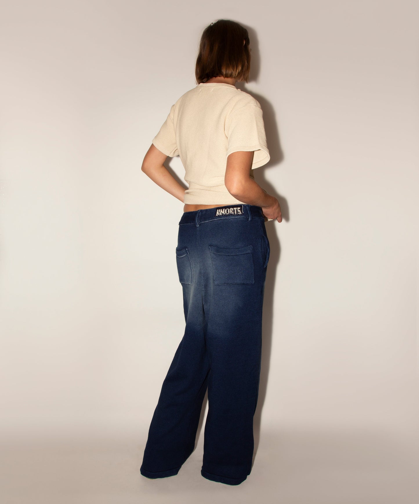 Swimmer Flare Pants -- Paris Wash