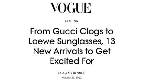 Vogue - 13 New Arrivals to Get Excited For