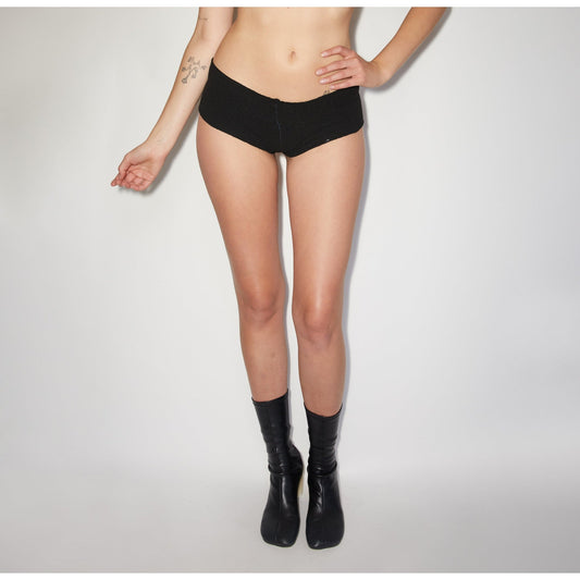Micro Mini Shorts - Black