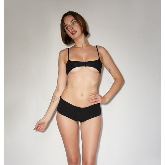 Black Inside Out Bralette