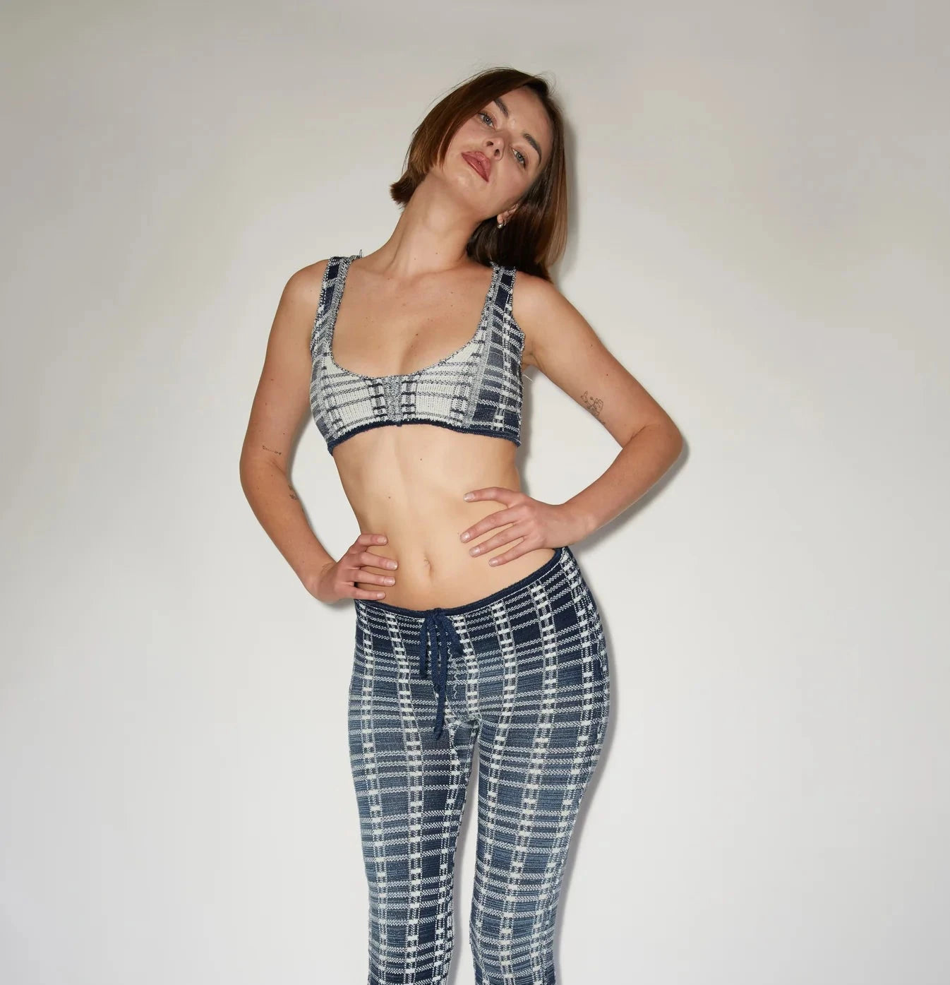 Plaid Bralette