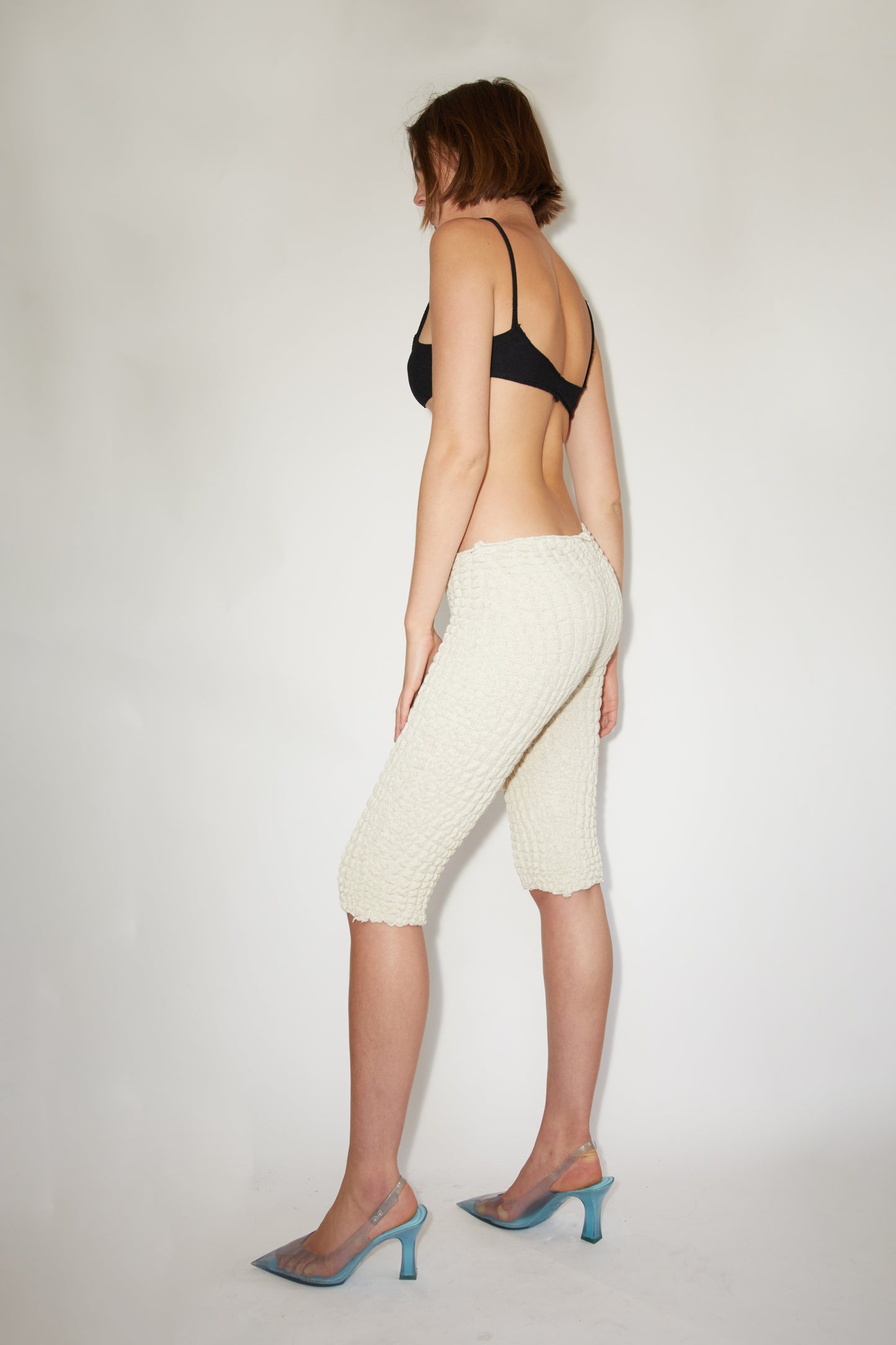Bio-Crocodile Skin Capris