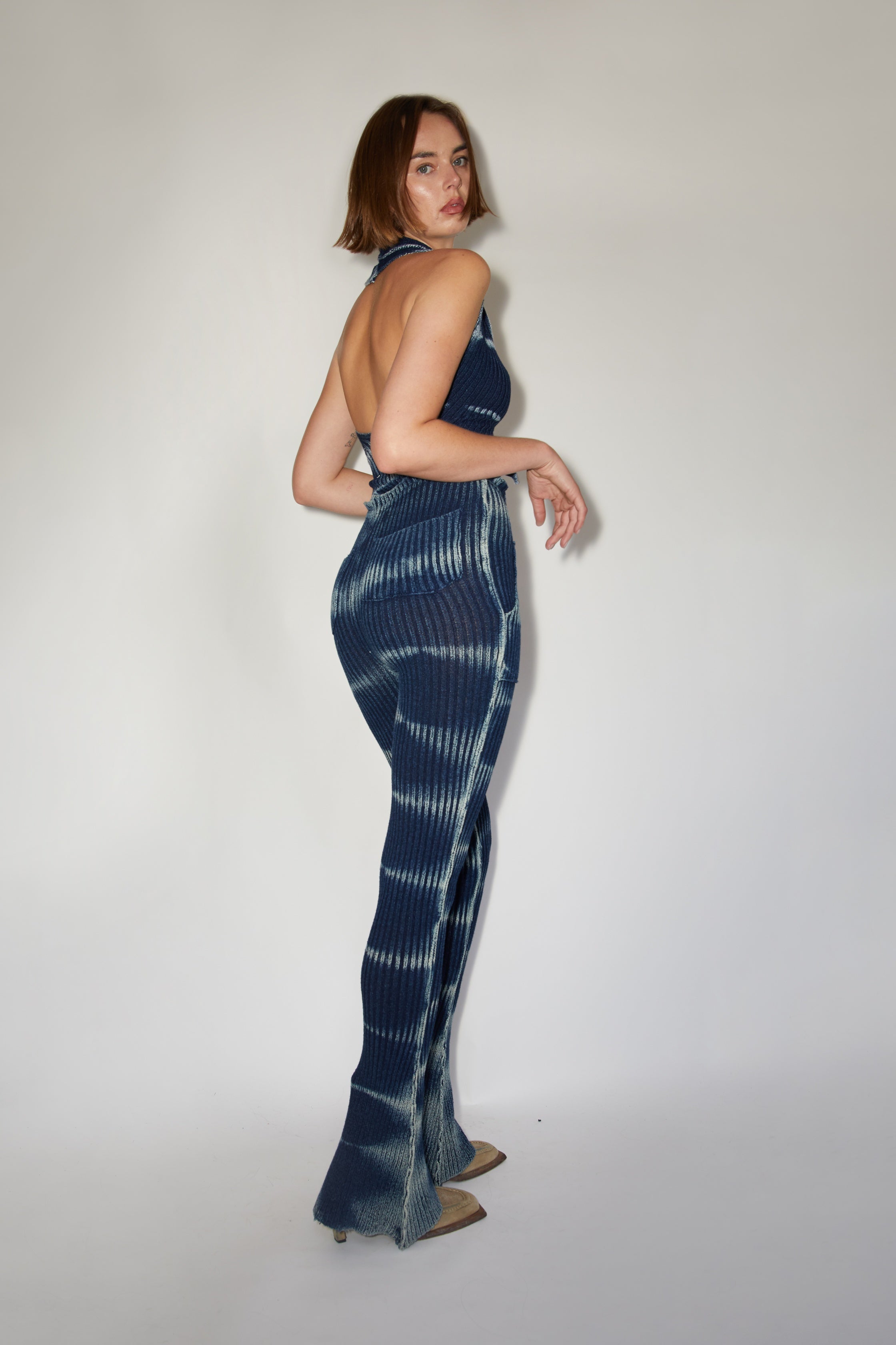 【EZKATON】★男女兼用★25SS Touch Stripe Denim Pants Black EZKATON(エズカートン) デニム・ジーパン(メンズ) - 海外通販のBUYMA