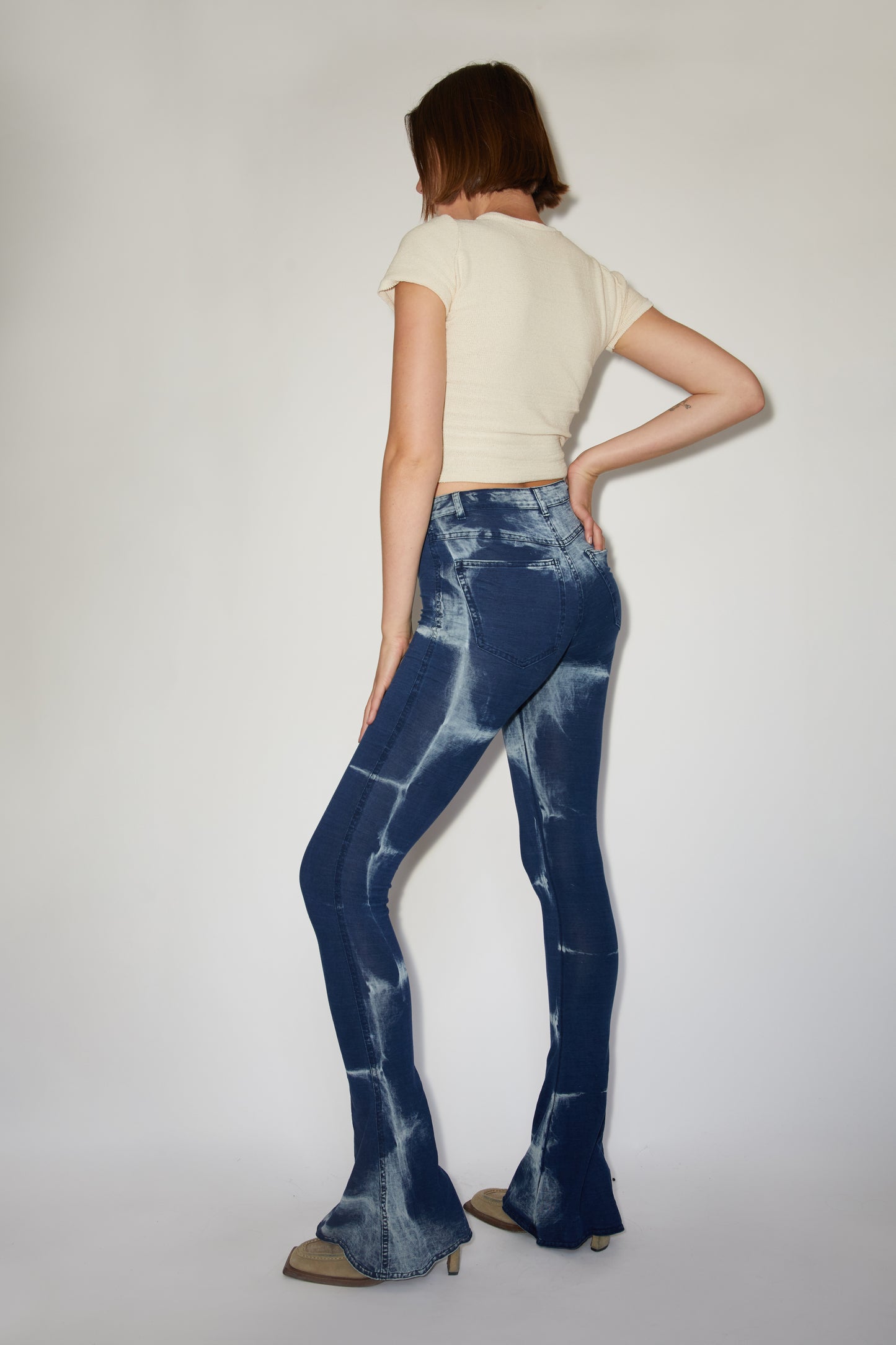 Pant 25 Flare - Shibori Wash