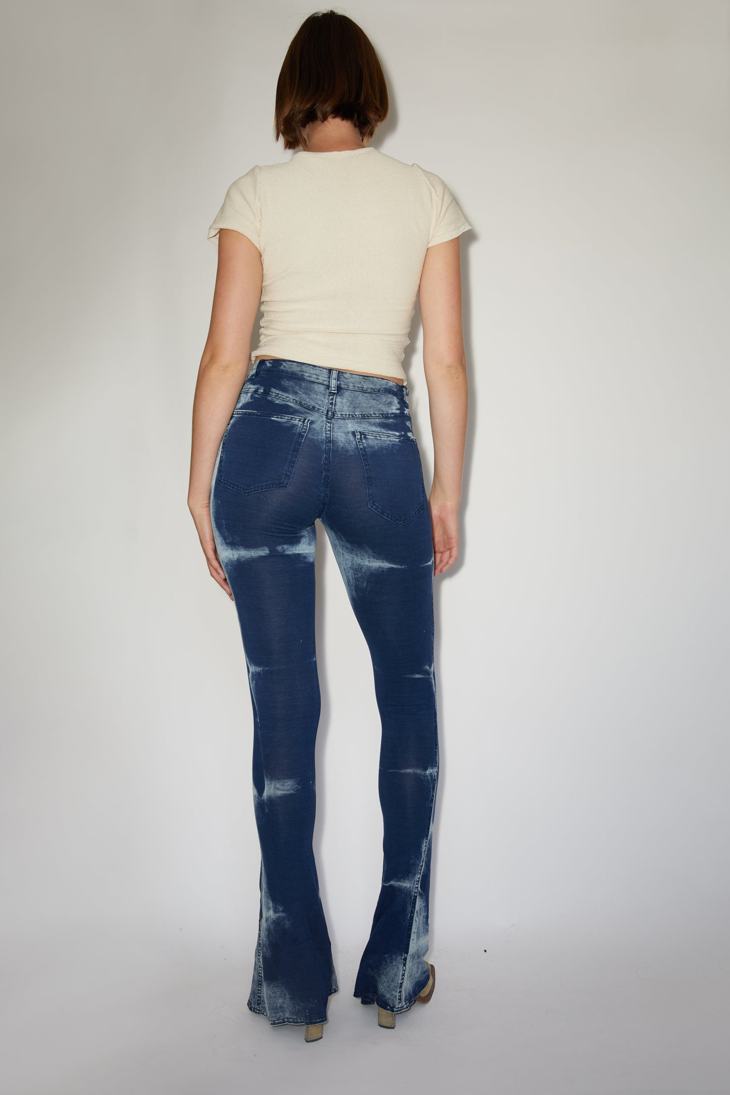 Pant 25 Flare - Shibori Wash