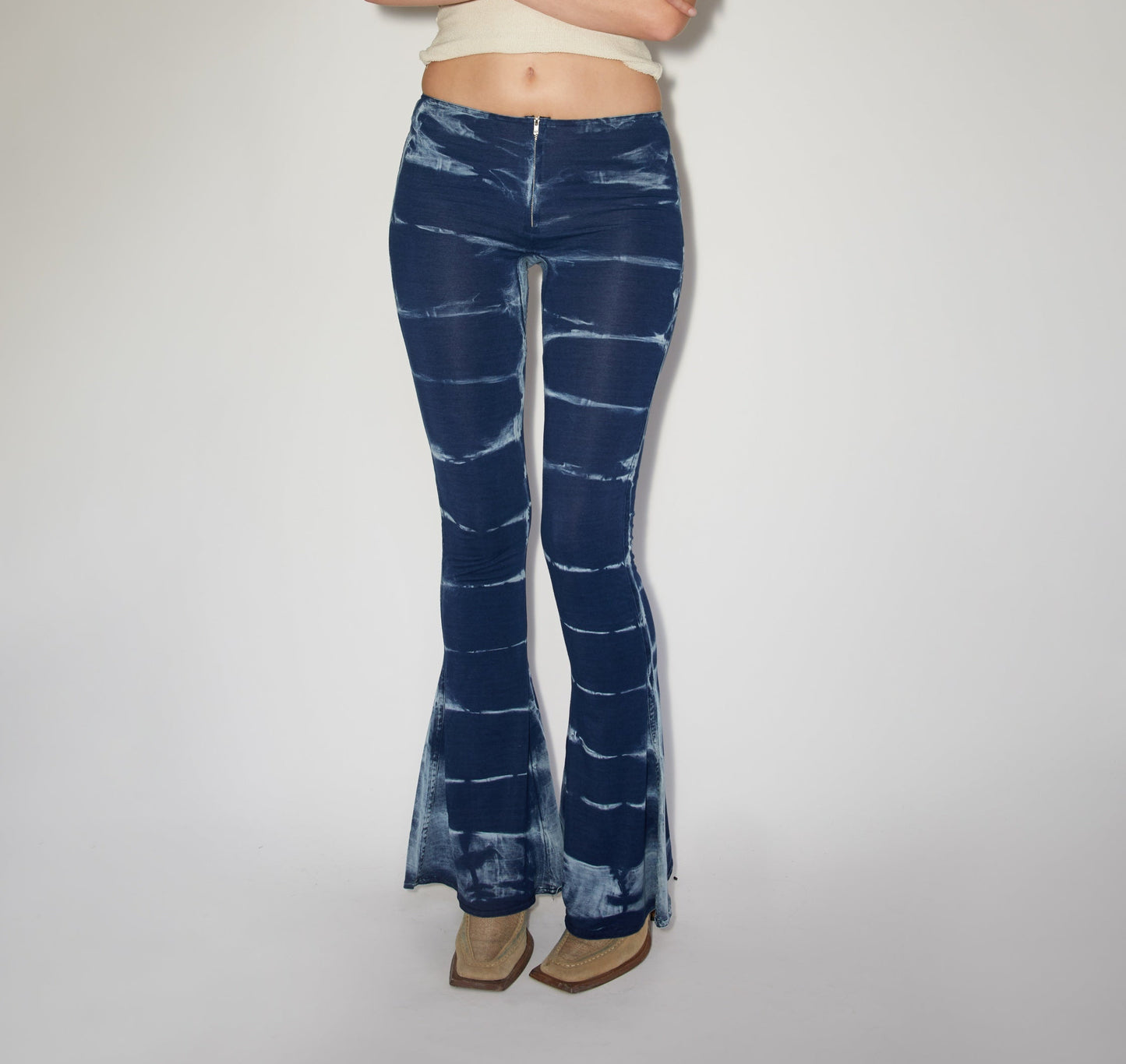 2020s Flare Pant - Shibori Wash