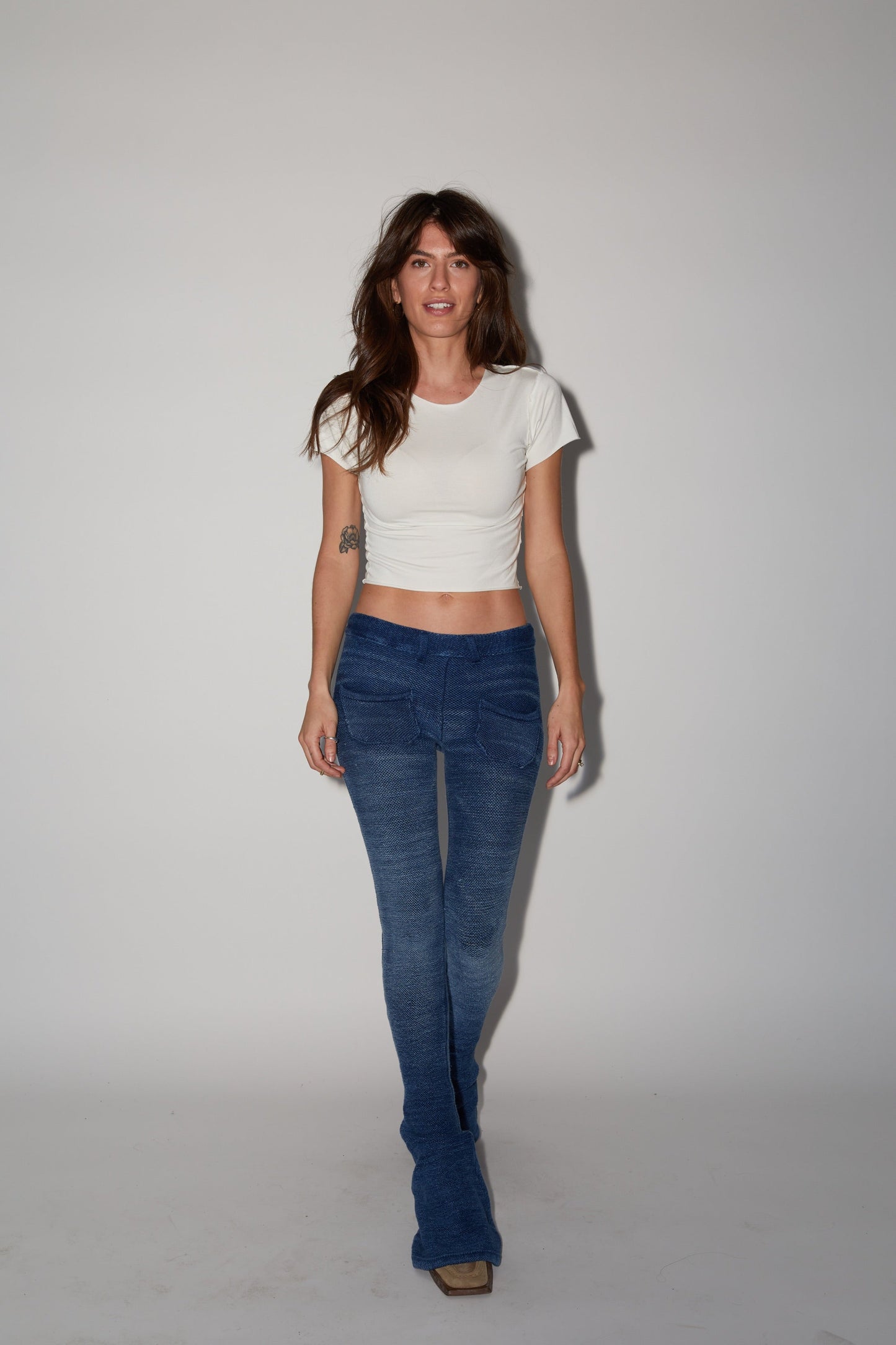 Venice Wash Second Skin Flare Pants
