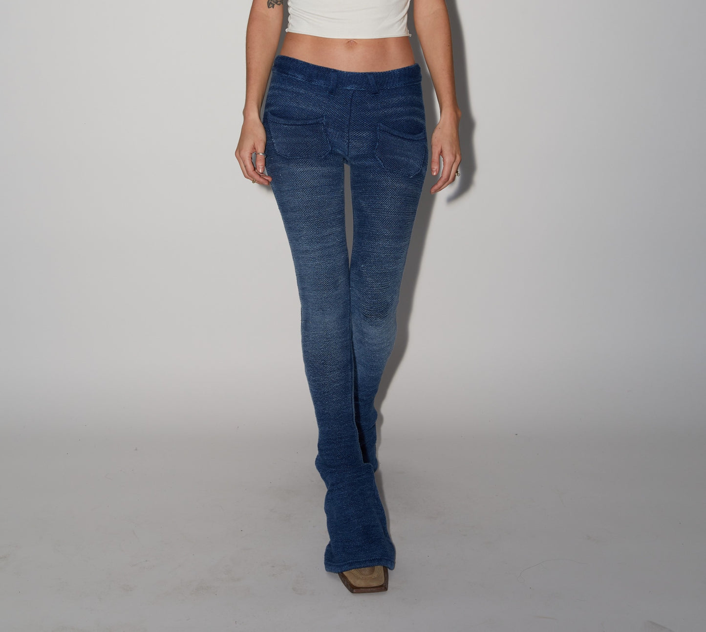 Venice Wash Second Skin Flare Pants